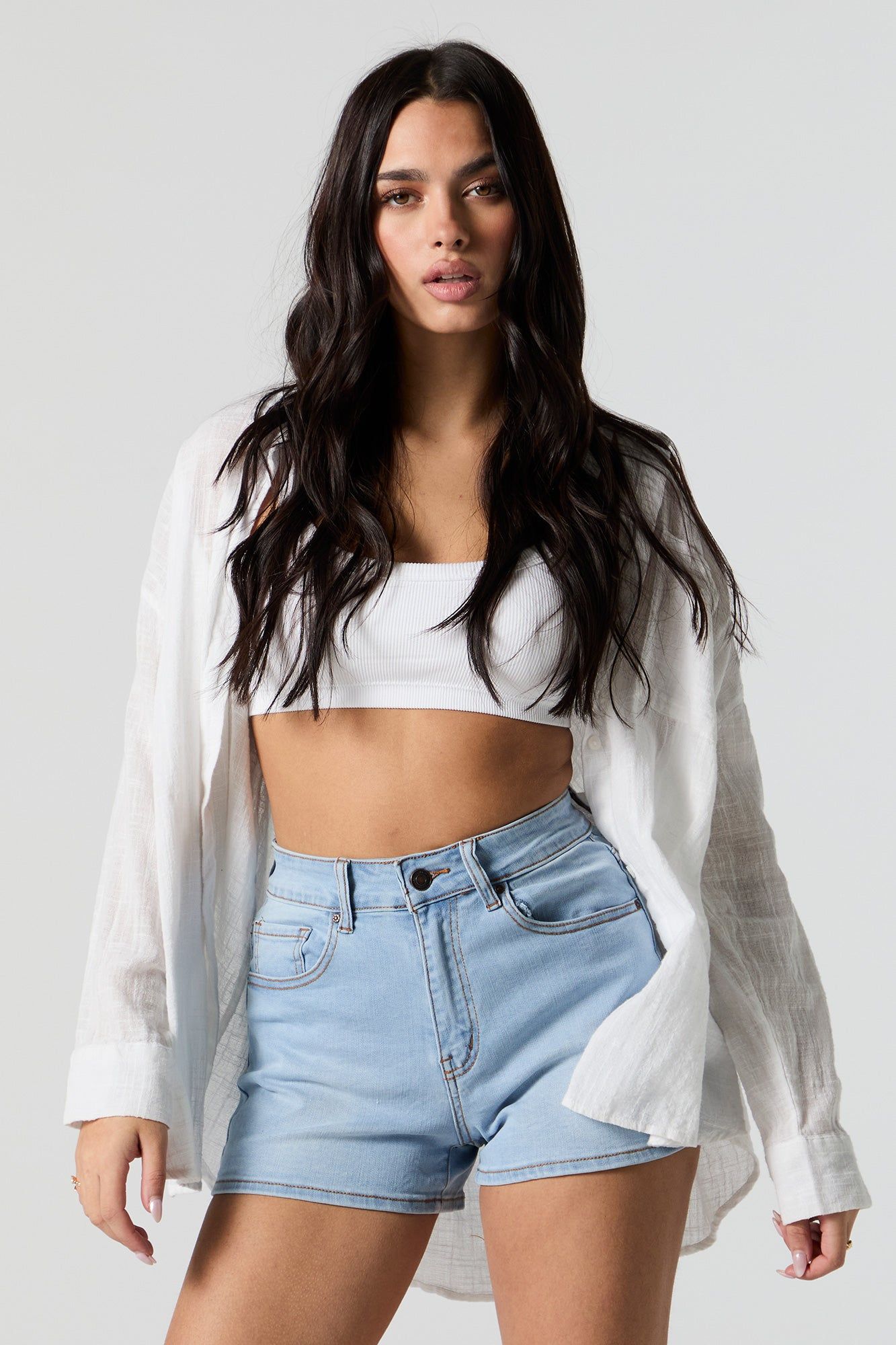 High Rise Denim Short sold by Urban Planet product image thumbnail 4