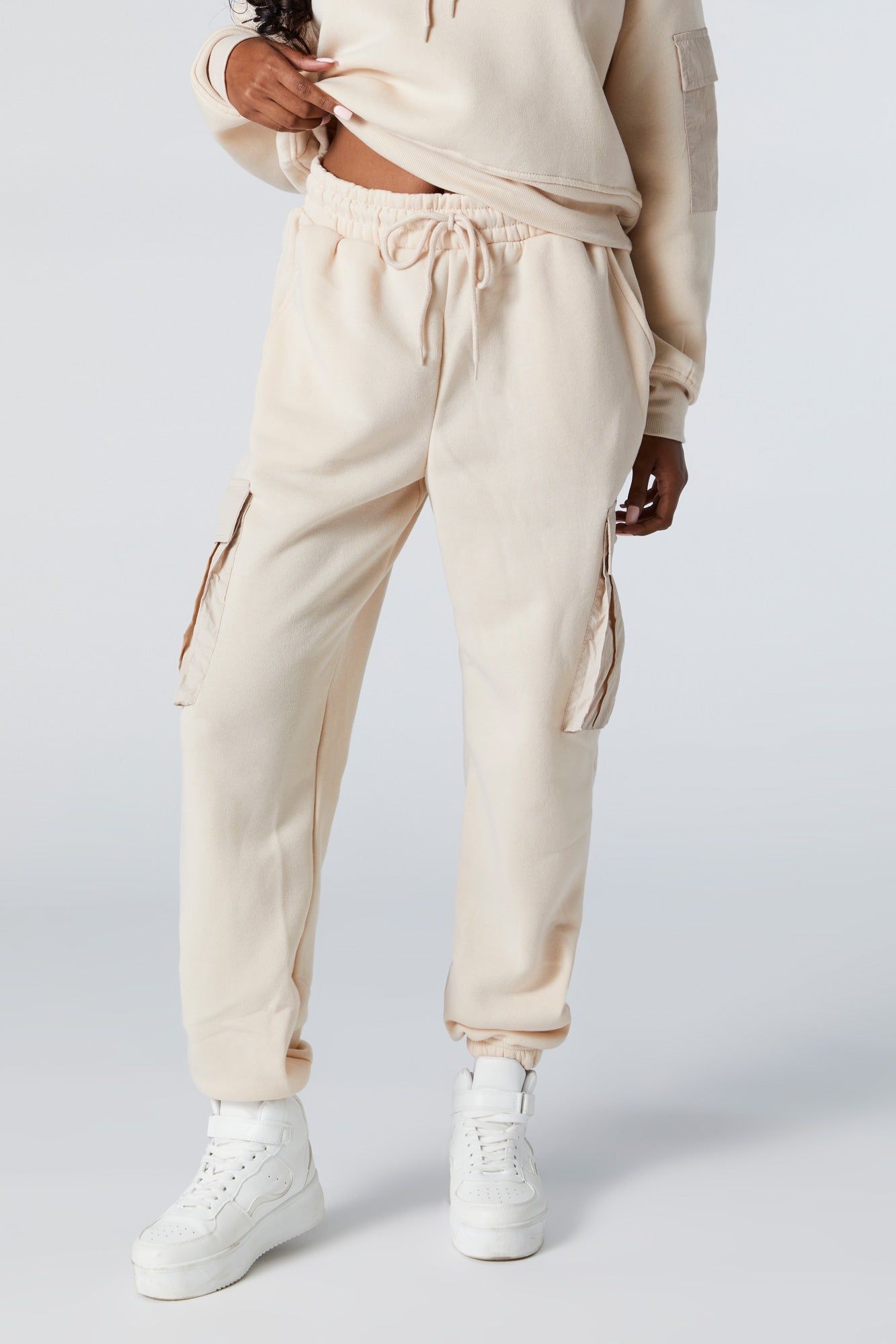 Fleece Cargo Jogger sold by Urban Planet product image thumbnail 2