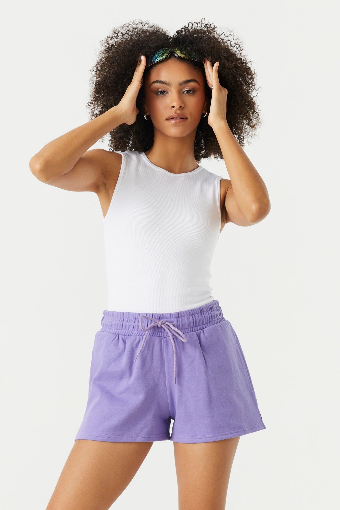 High Rise Fleece Coloured Short sold by Urban Planet product image thumbnail 10