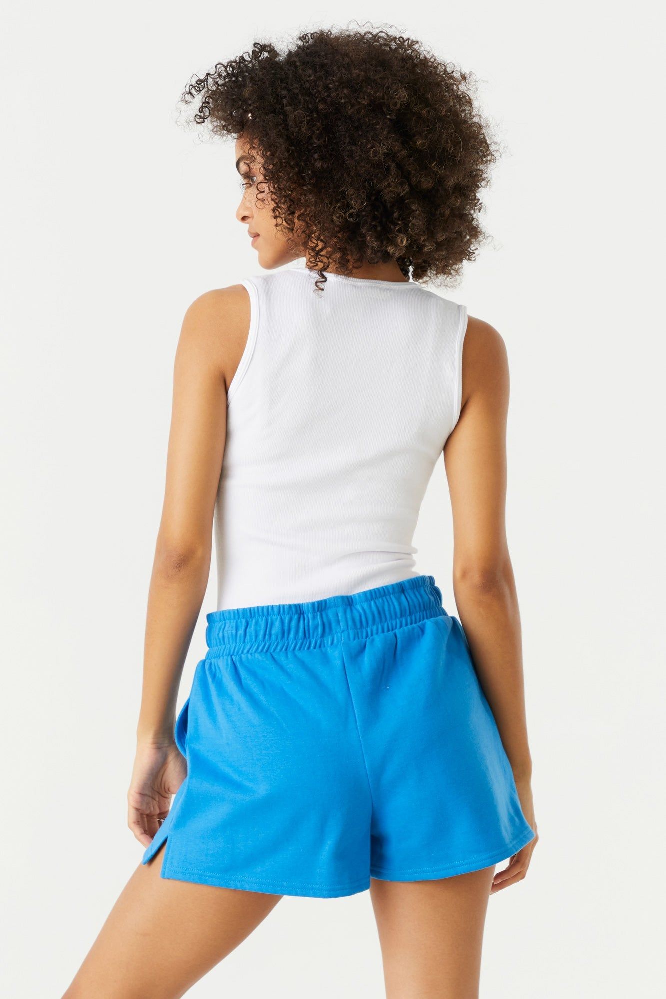 High Rise Fleece Coloured Short sold by Urban Planet product image thumbnail 8