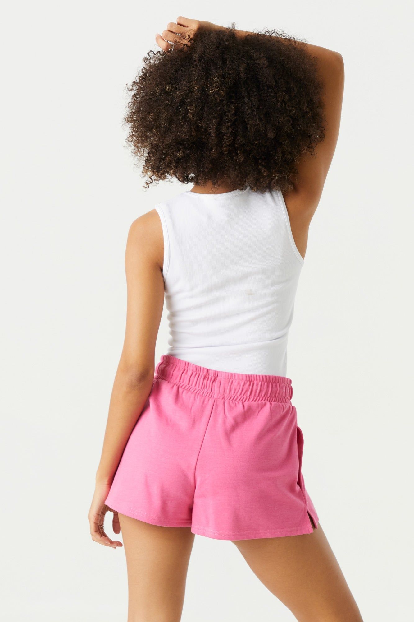 High Rise Fleece Coloured Short sold by Urban Planet product image thumbnail 5