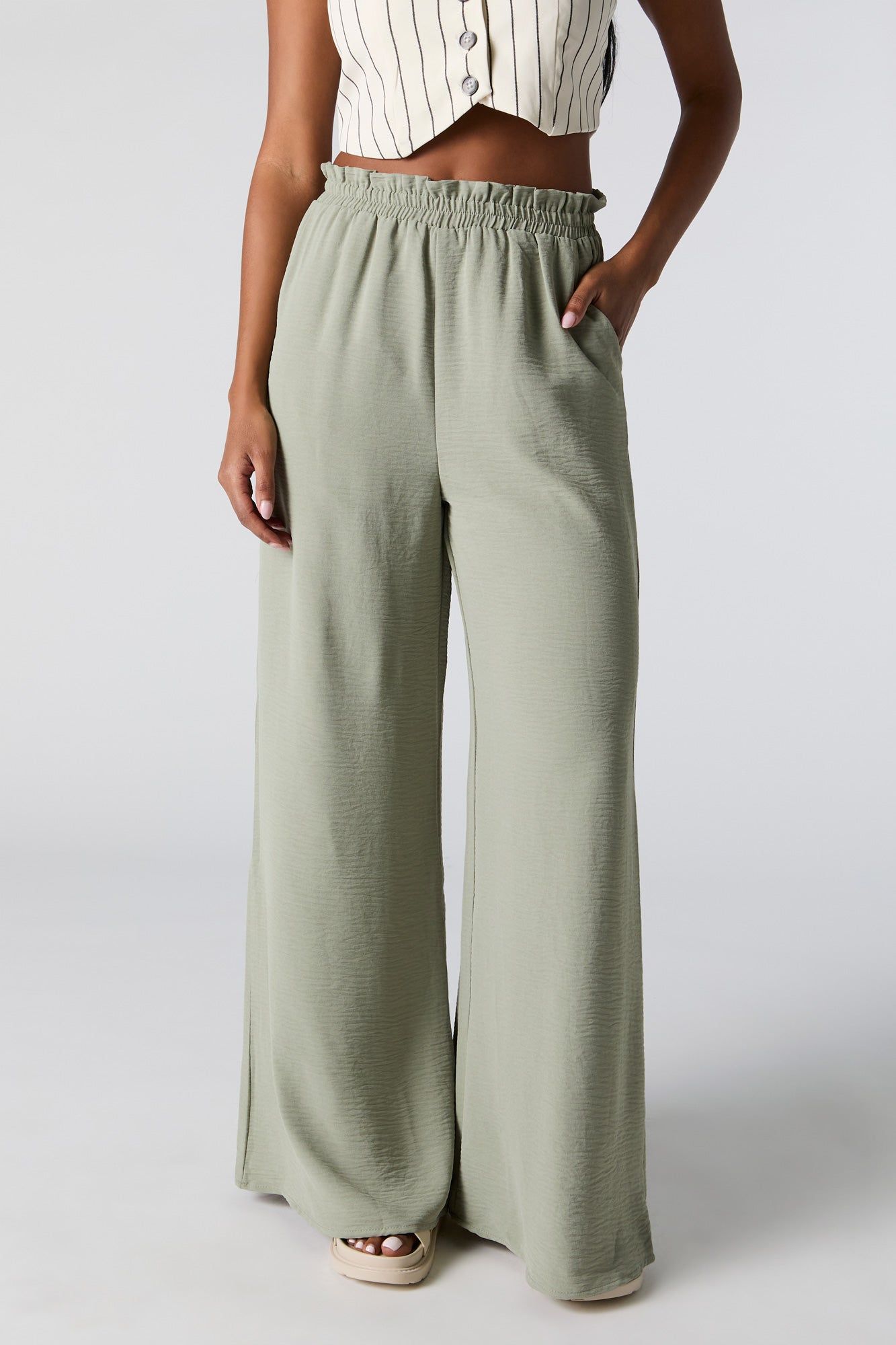 Pull On Palazzo Pant sold by Urban Planet product image thumbnail 5