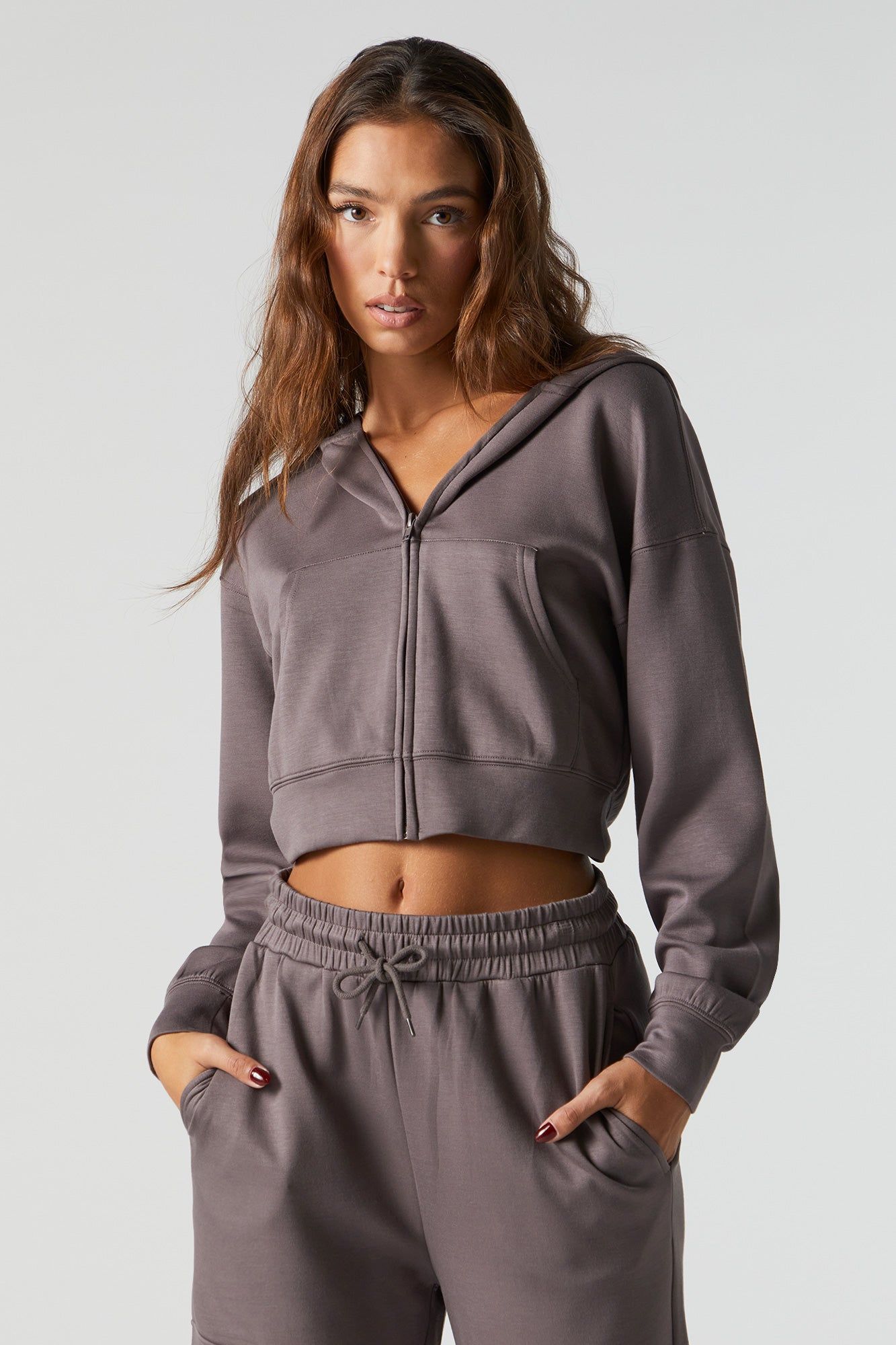 Active Zip-Up Hoodie sold by Urban Planet product image thumbnail 5