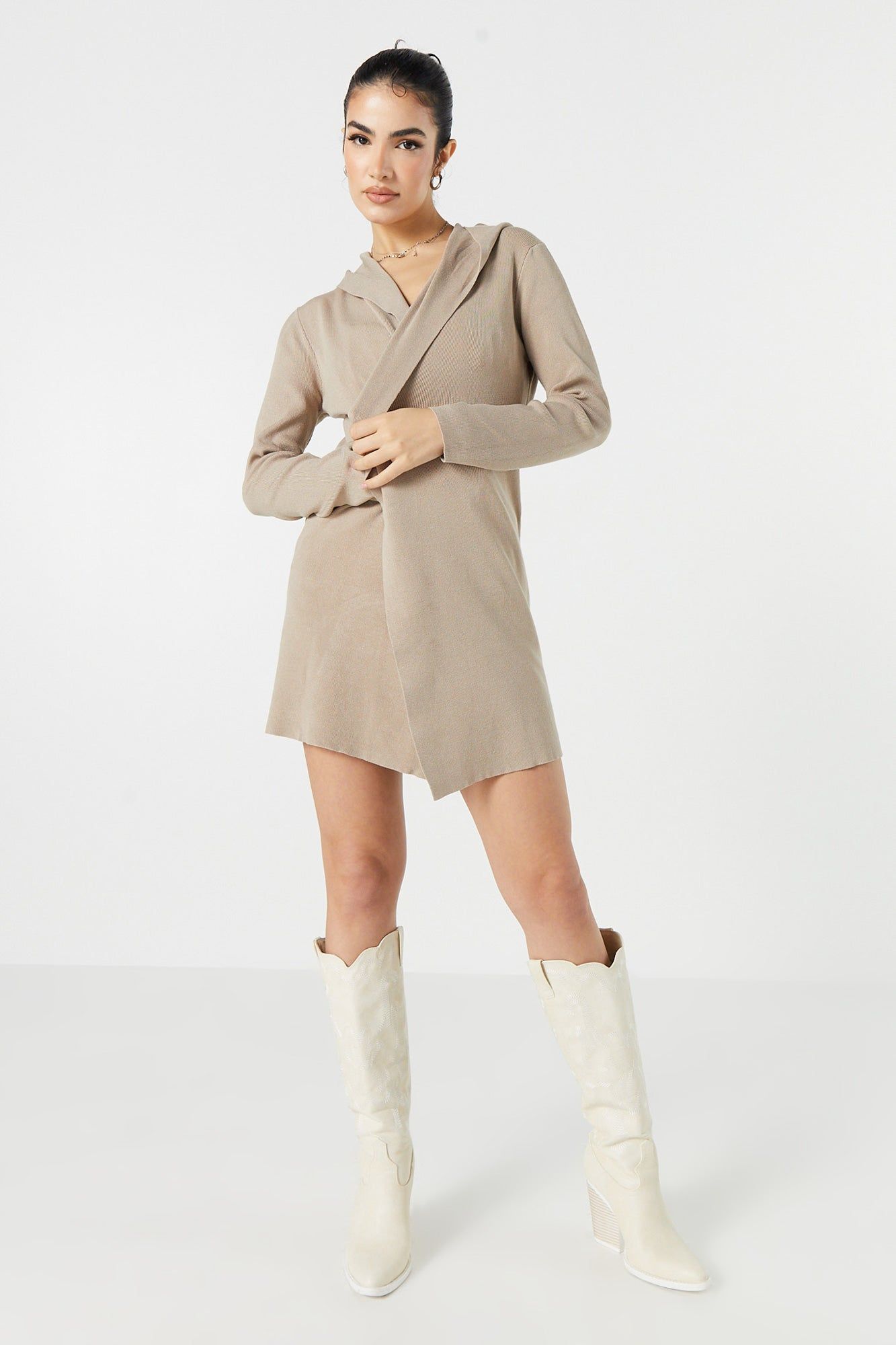 Long Sleeve Open Cardigan sold by Urban Planet product image thumbnail 12