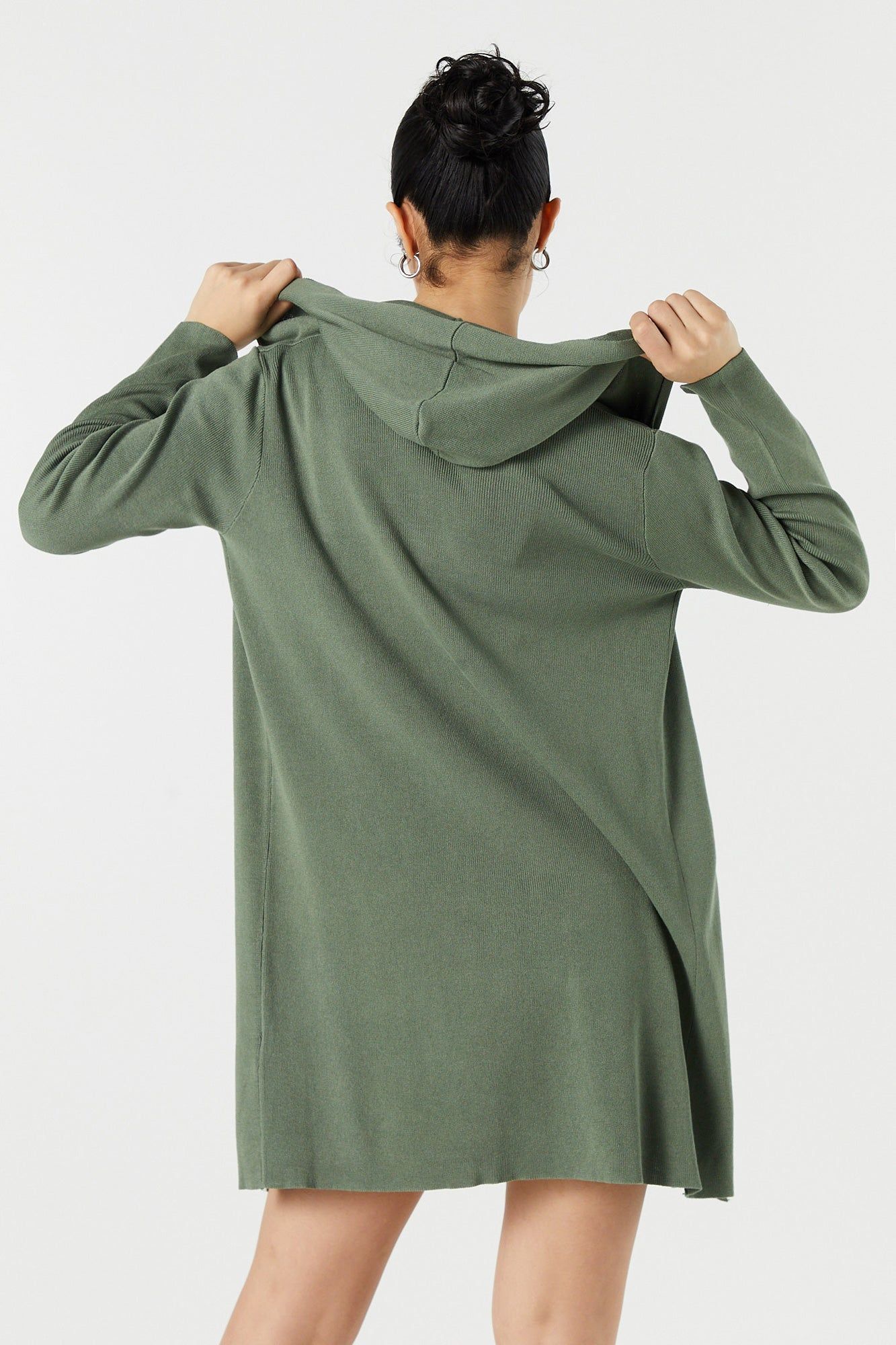 Long Sleeve Open Cardigan sold by Urban Planet product image thumbnail 2