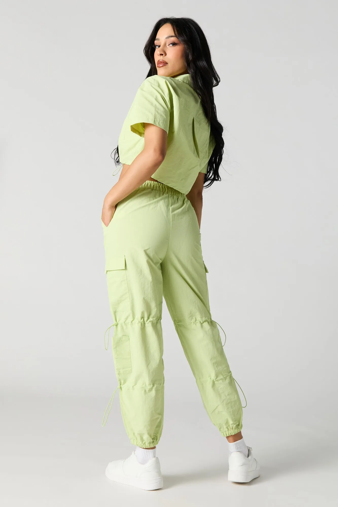 Jogger cargo en nylon sold by Urban Planet product image thumbnail 3