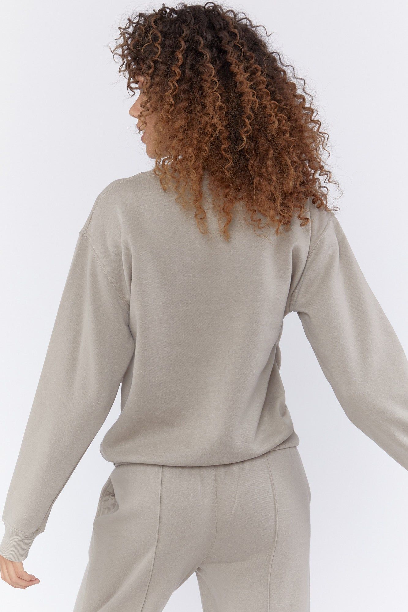 Chandail de base ras du cou en molleton sold by Urban Planet product image thumbnail 3