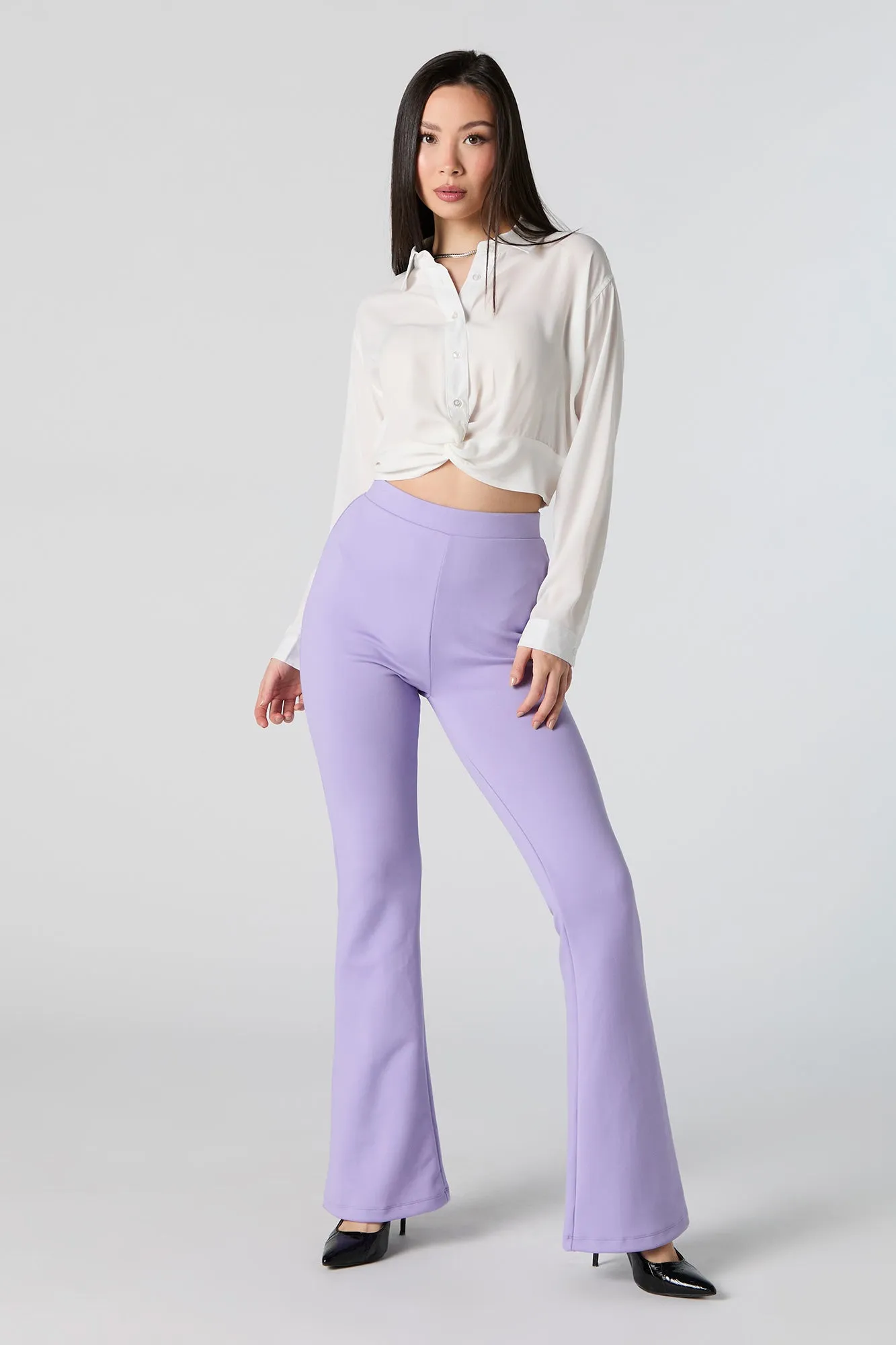 High Rise Flare Dress Pant sold by Urban Planet product image thumbnail 4