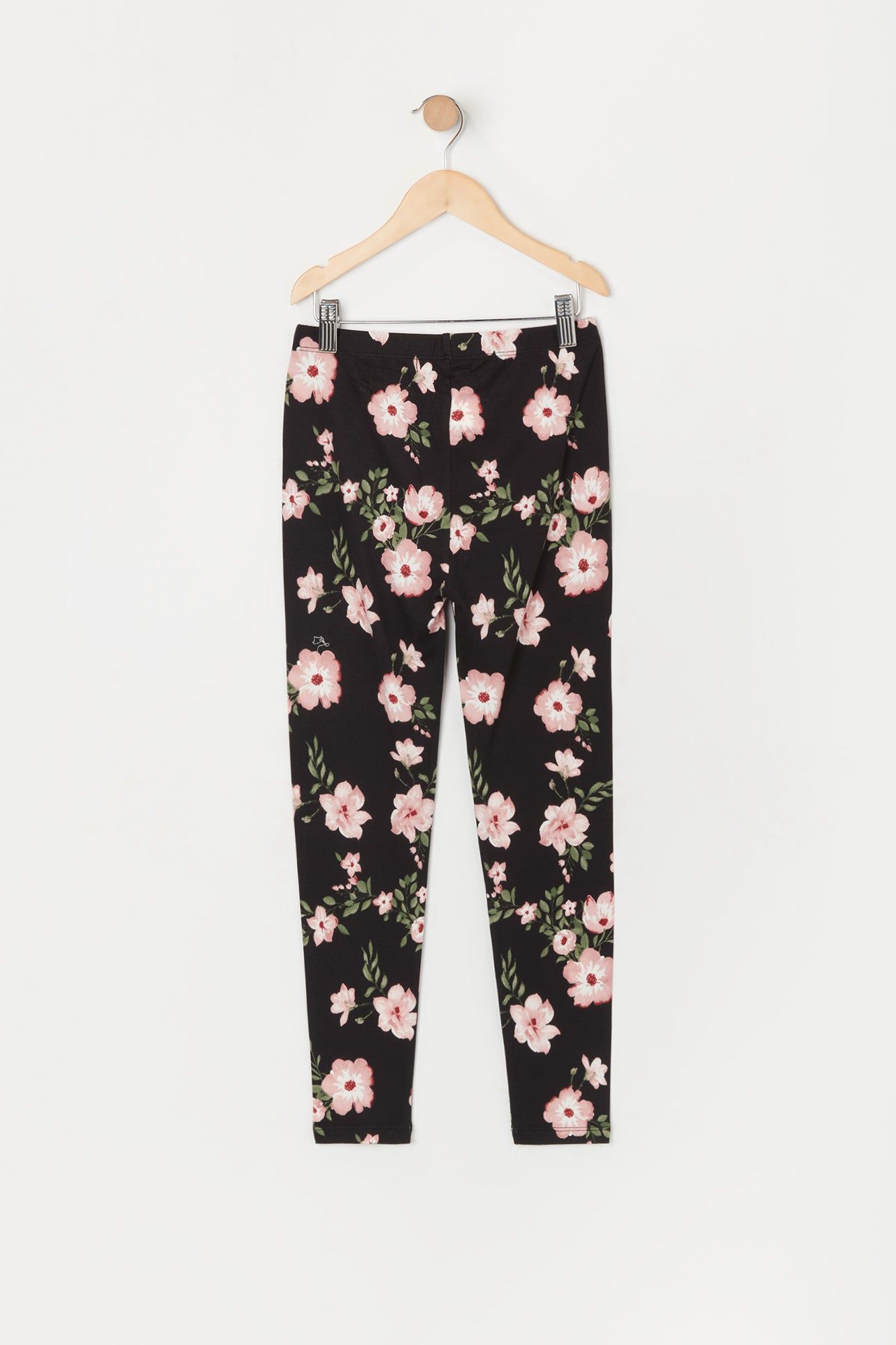 Legging fleuri et legging uni pour fille (Paquet de 2) sold by Urban Planet product image thumbnail 4