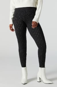 Pinstriped Back Pocket Legging sold by Urban Planet