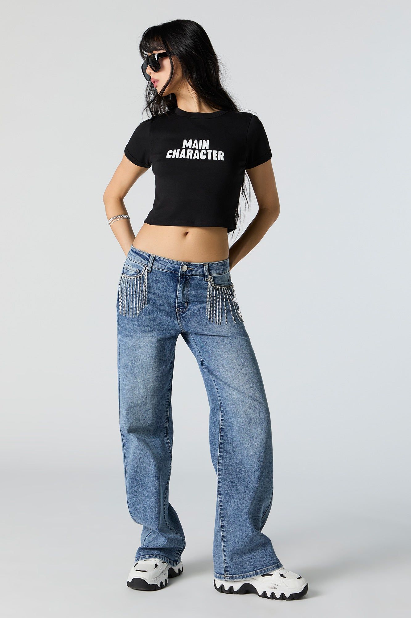 Main Character Graphic Baby T-Shirt sold by Urban Planet product image thumbnail 3