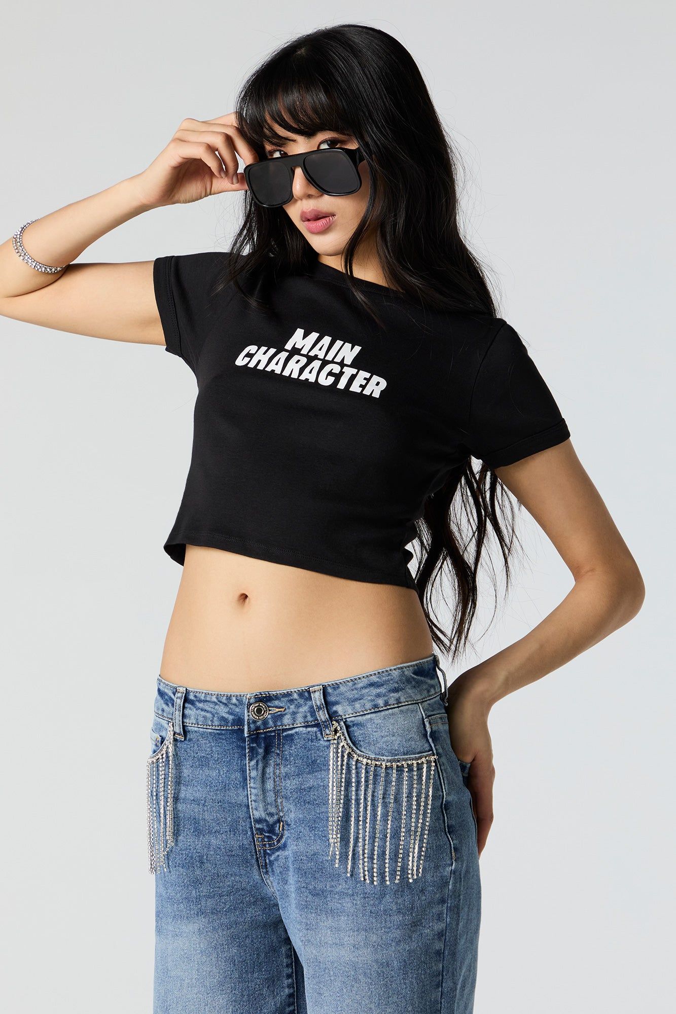 Main Character Graphic Baby T-Shirt sold by Urban Planet