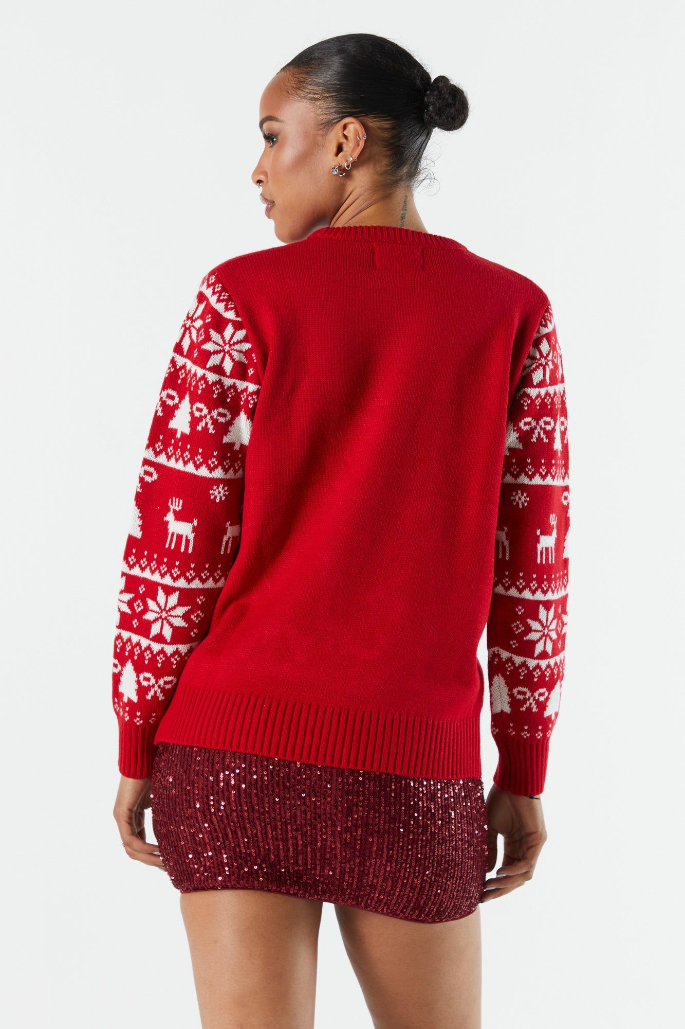 Sparkly Tree Xmas Sweater sold by Urban Planet product image thumbnail 2