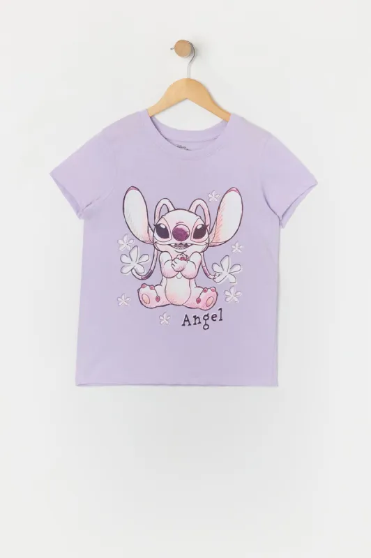 Girls Angel Graphic T-Shirt sold by Urban Planet