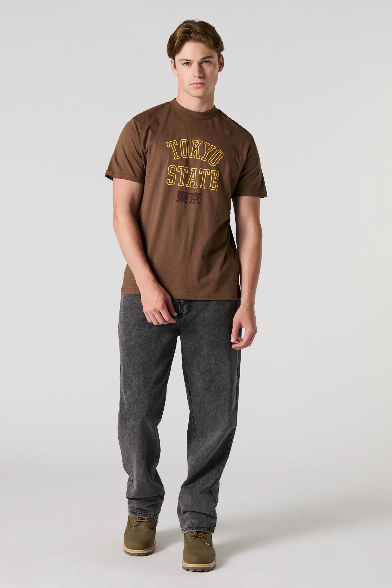 Tokyo State Graphic T-Shirt sold by Urban Planet product image thumbnail 2