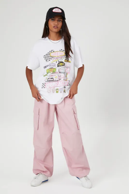 T-shirt à imprimé Hello Kitty Racer sold by Urban Planet