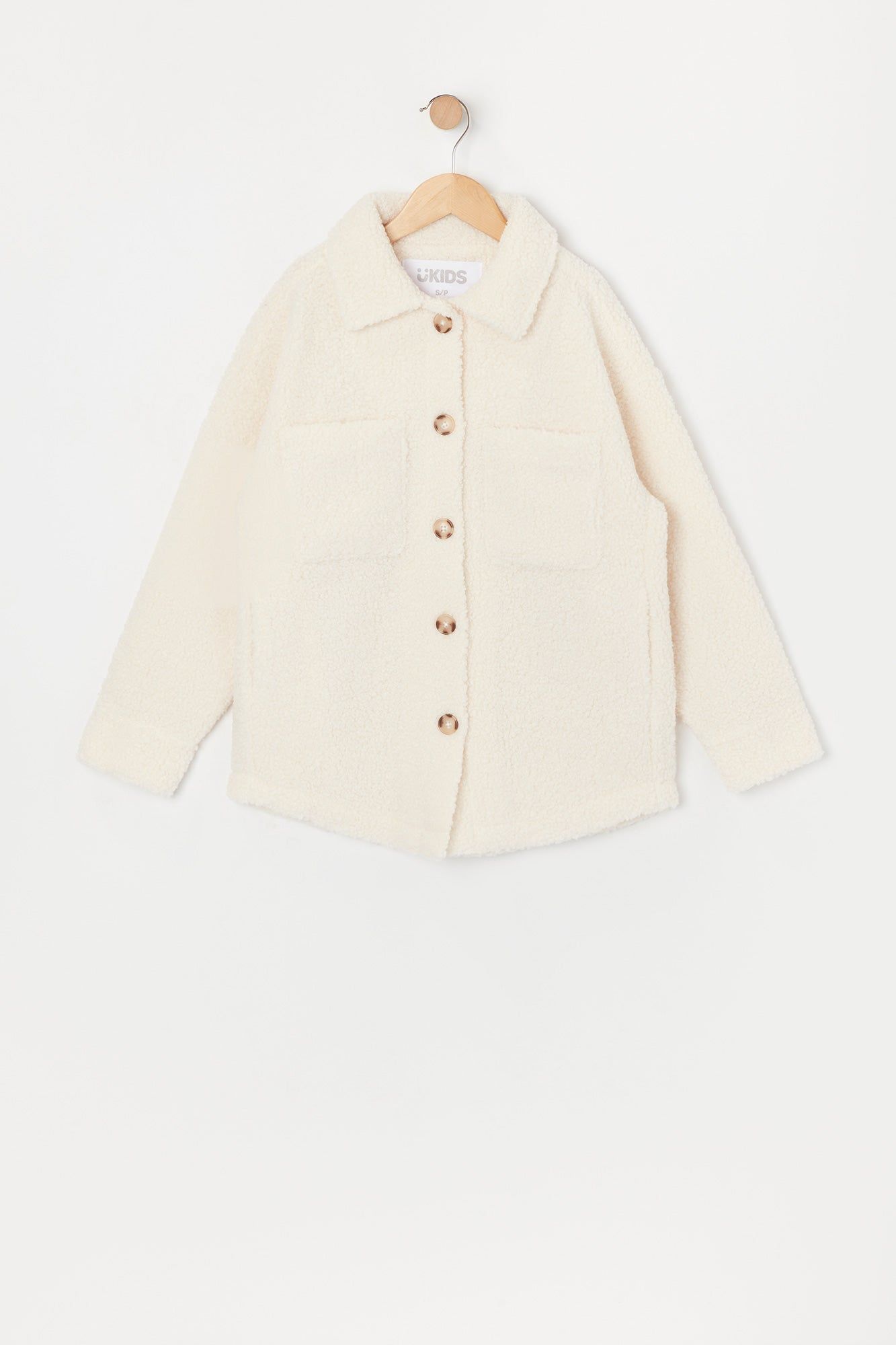 Girls Teddy Shacket sold by Urban Planet product image thumbnail 5