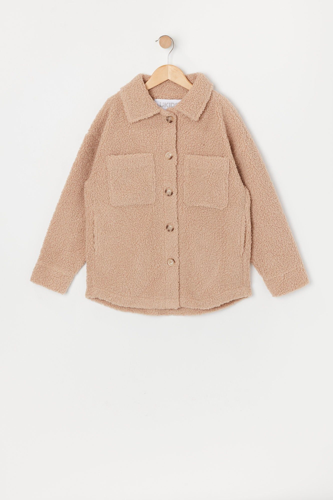 Girls Teddy Shacket sold by Urban Planet product image thumbnail 3