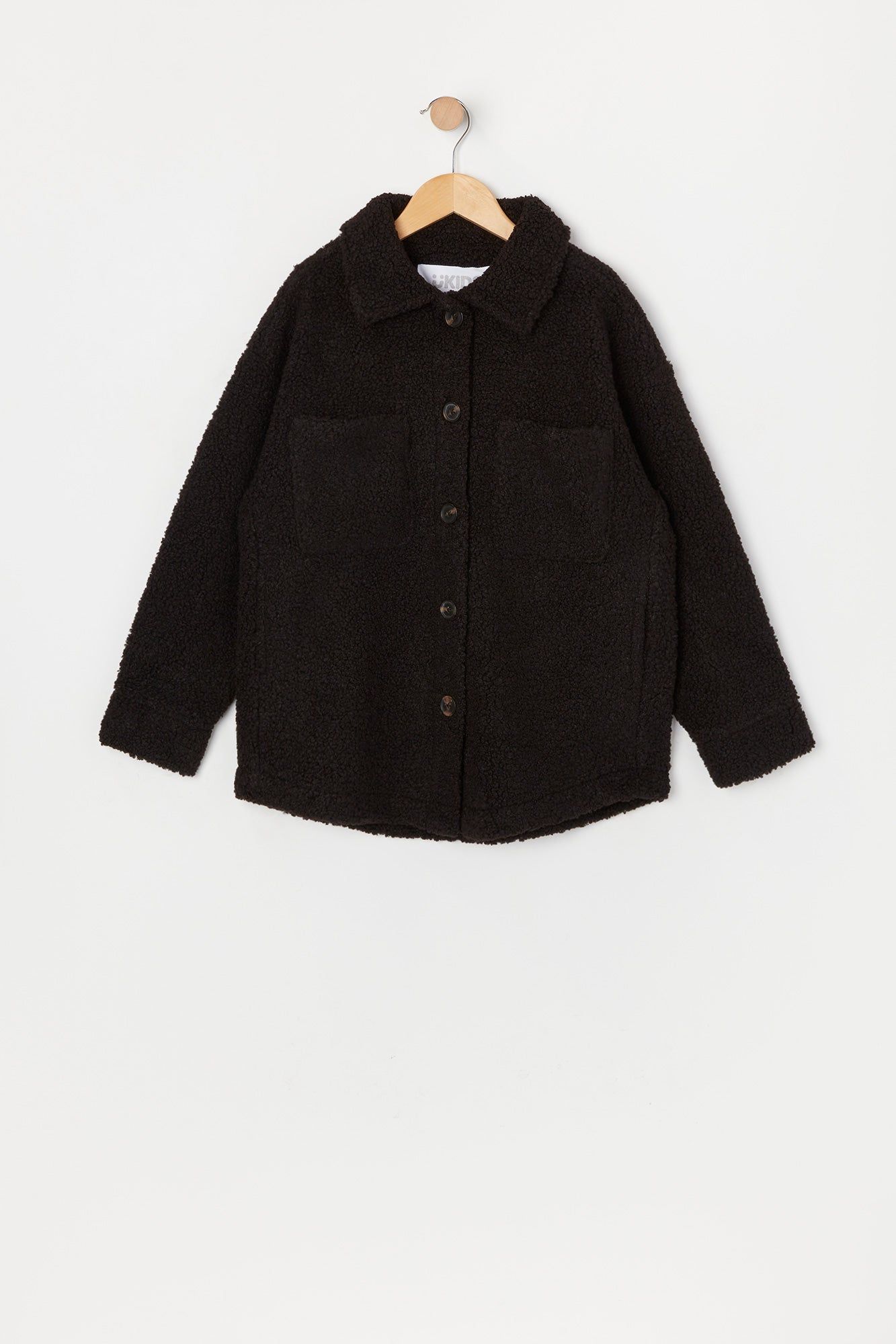 Girls Teddy Shacket sold by Urban Planet