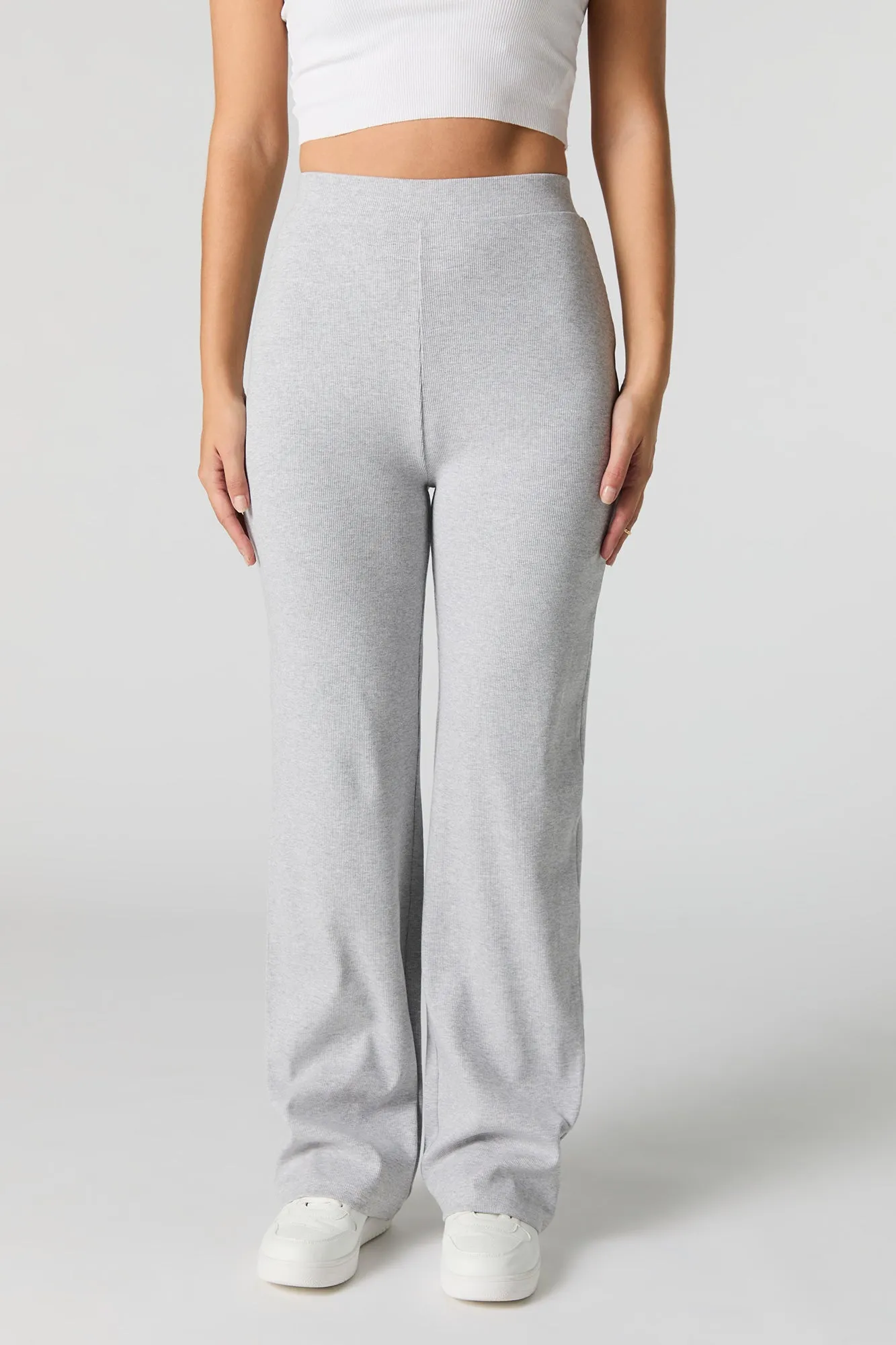 Pantalon côtelé à jambe droite et taille haute sold by Urban Planet product image thumbnail 2