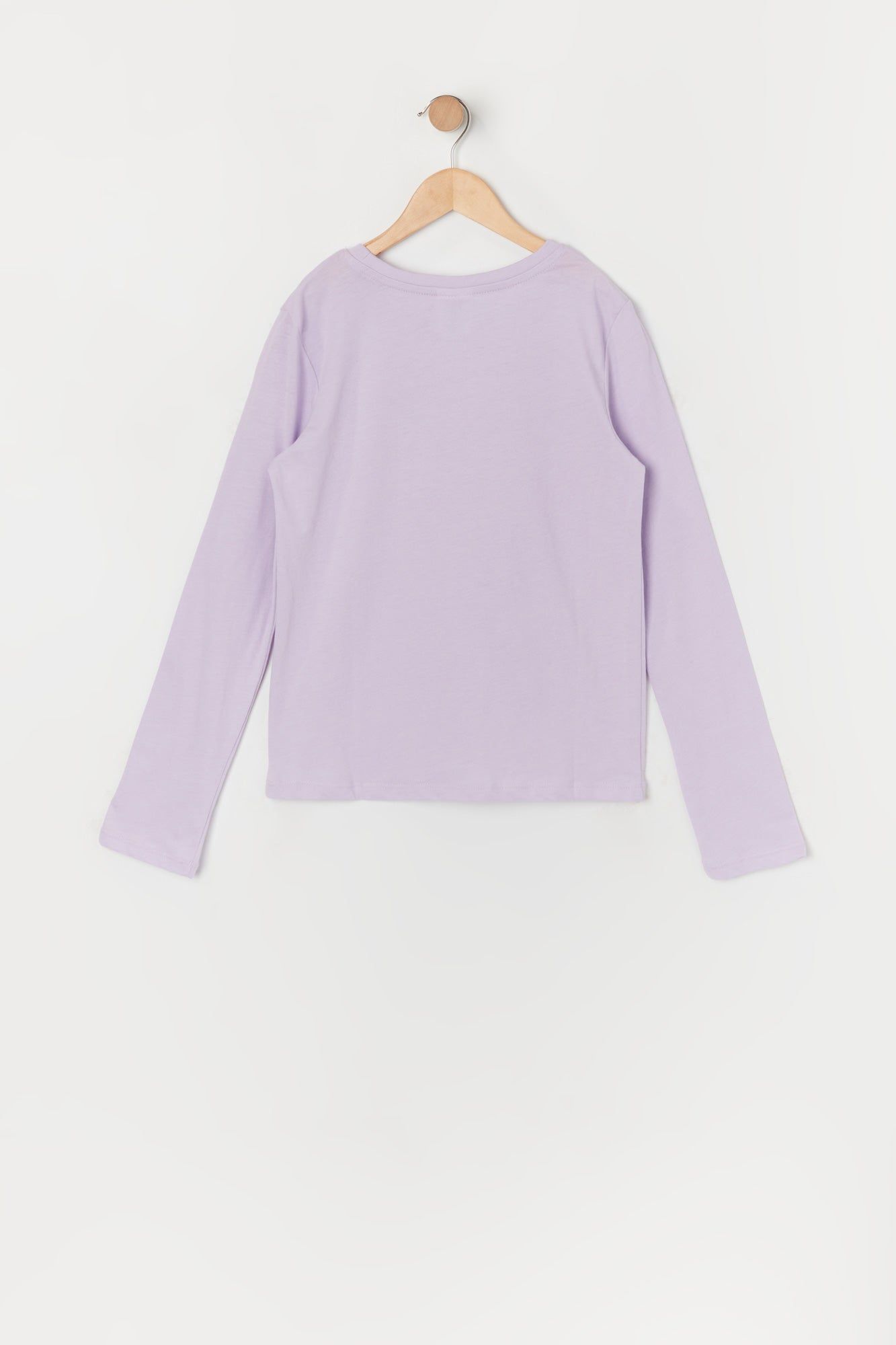 Girls Purple Hello Kitty Graphic Long Sleeve Top sold by Urban Planet product image thumbnail 2
