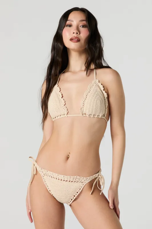 Crochet Bikini Top sold by Urban Planet