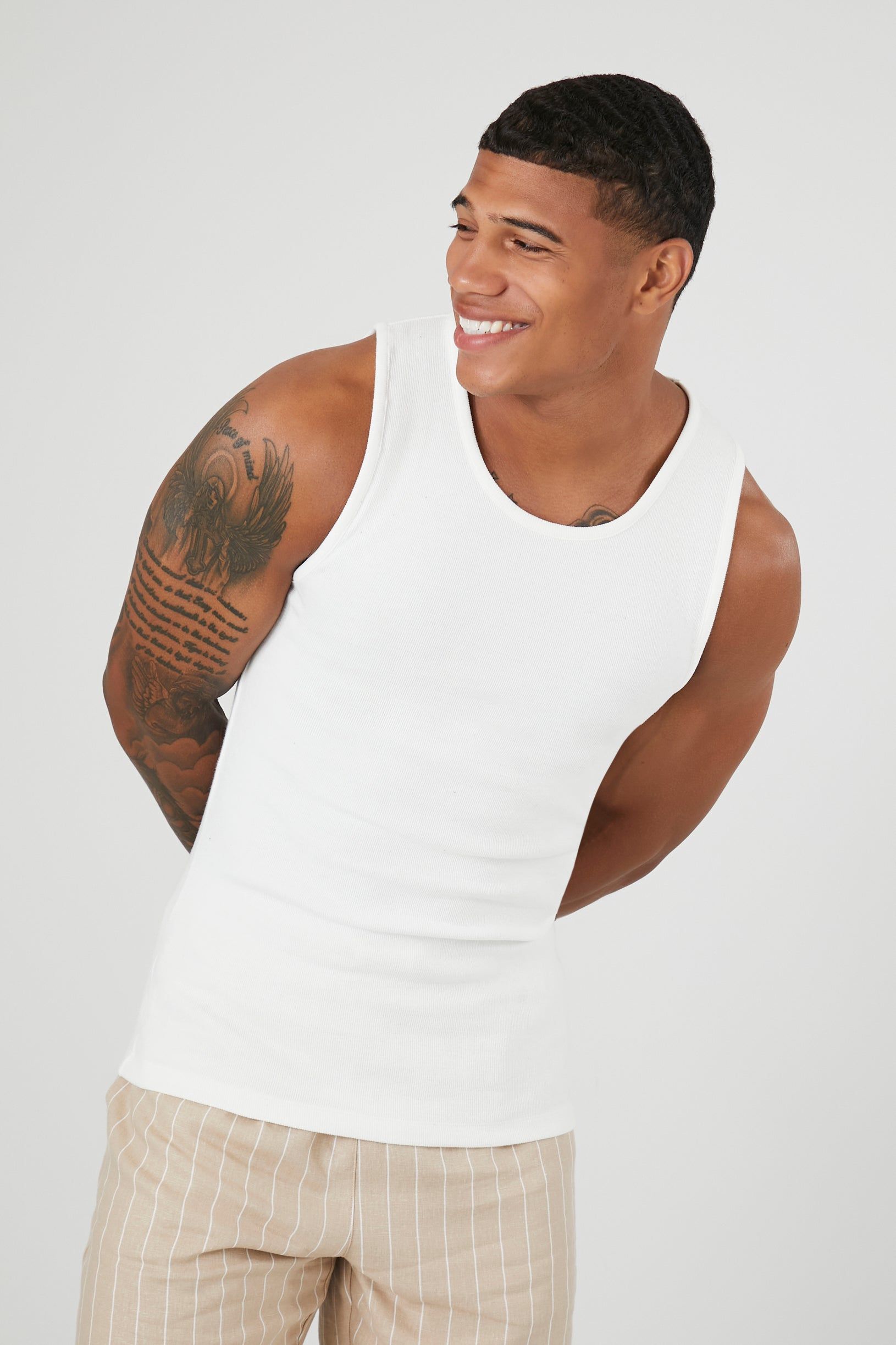 Fitted Tank Top sold by Urban Planet product image thumbnail 6