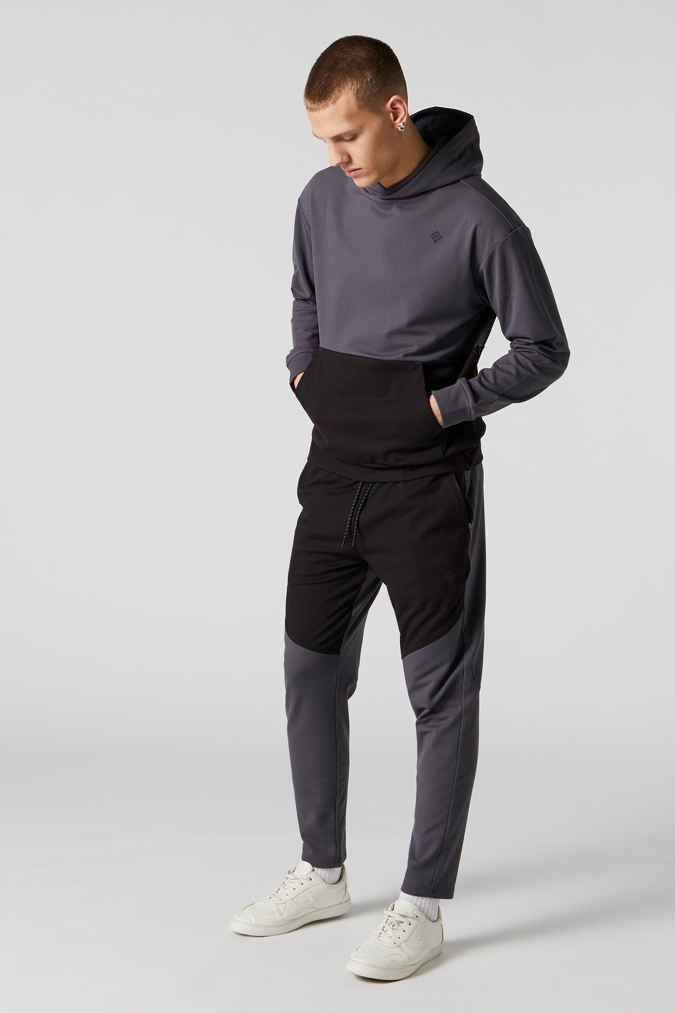 Soft Tech Fleece Colourblock Active Jogger sold by Urban Planet product image thumbnail 2