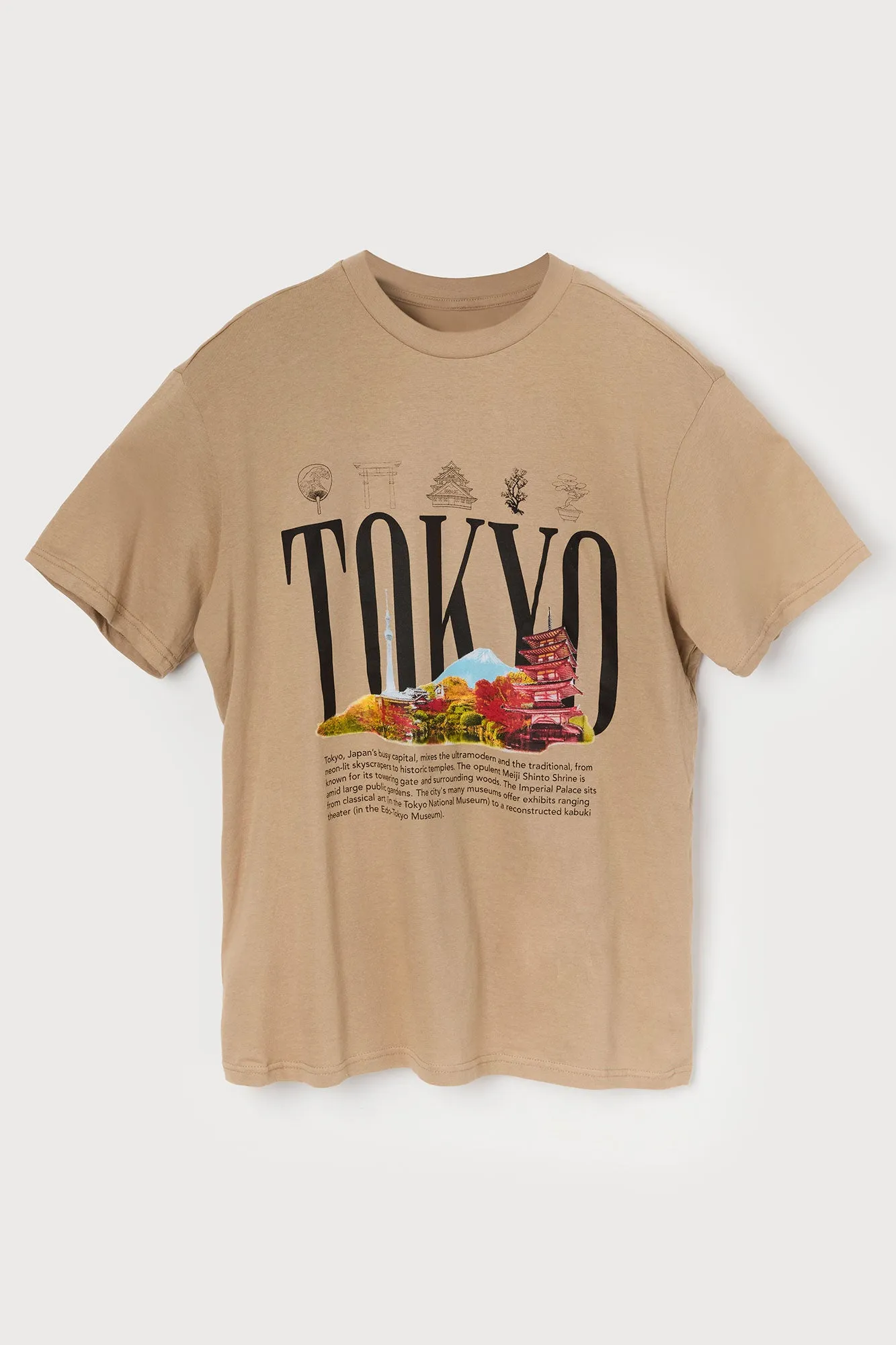 Tokyo Graphic T-Shirt sold by Urban Planet product image thumbnail 4