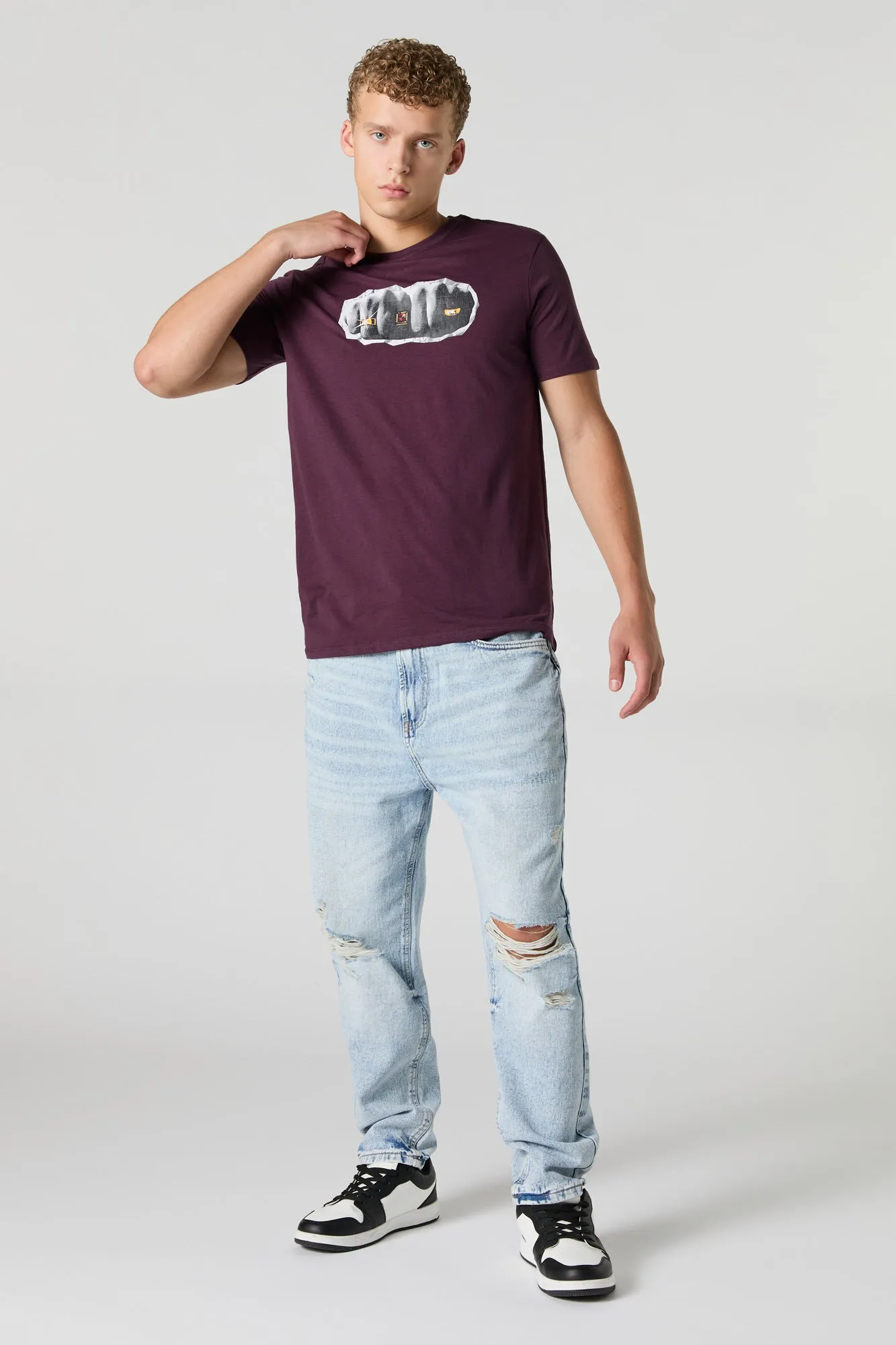 T-shirt à imprimé Rings sold by Urban Planet product image thumbnail 3