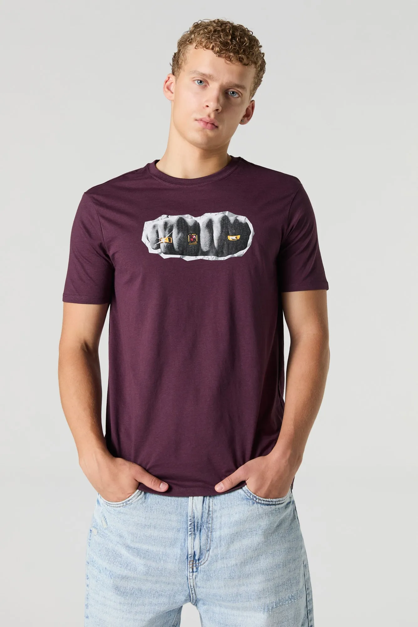 T-shirt à imprimé Rings sold by Urban Planet