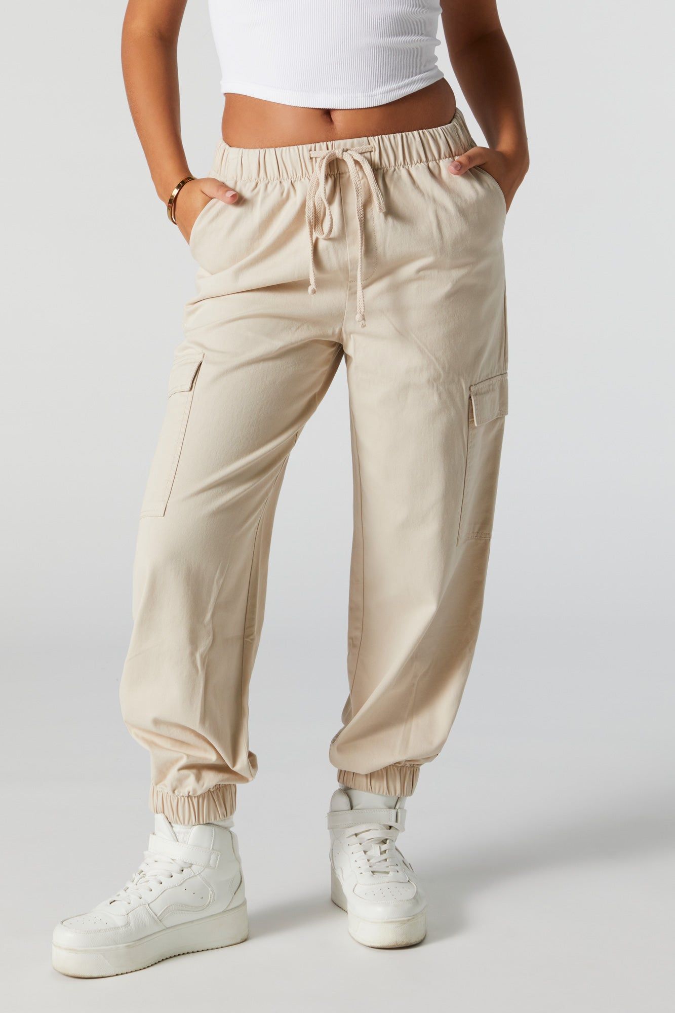 Drawstring Cargo Jogger sold by Urban Planet product image thumbnail 2