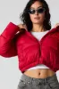 Nylon Hooded Puffer Jacket sold by Urban Planet