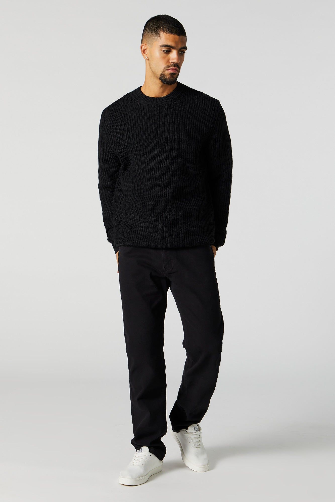 Black Wash Bull Denim Straight Leg Jean sold by Urban Planet product image thumbnail 2