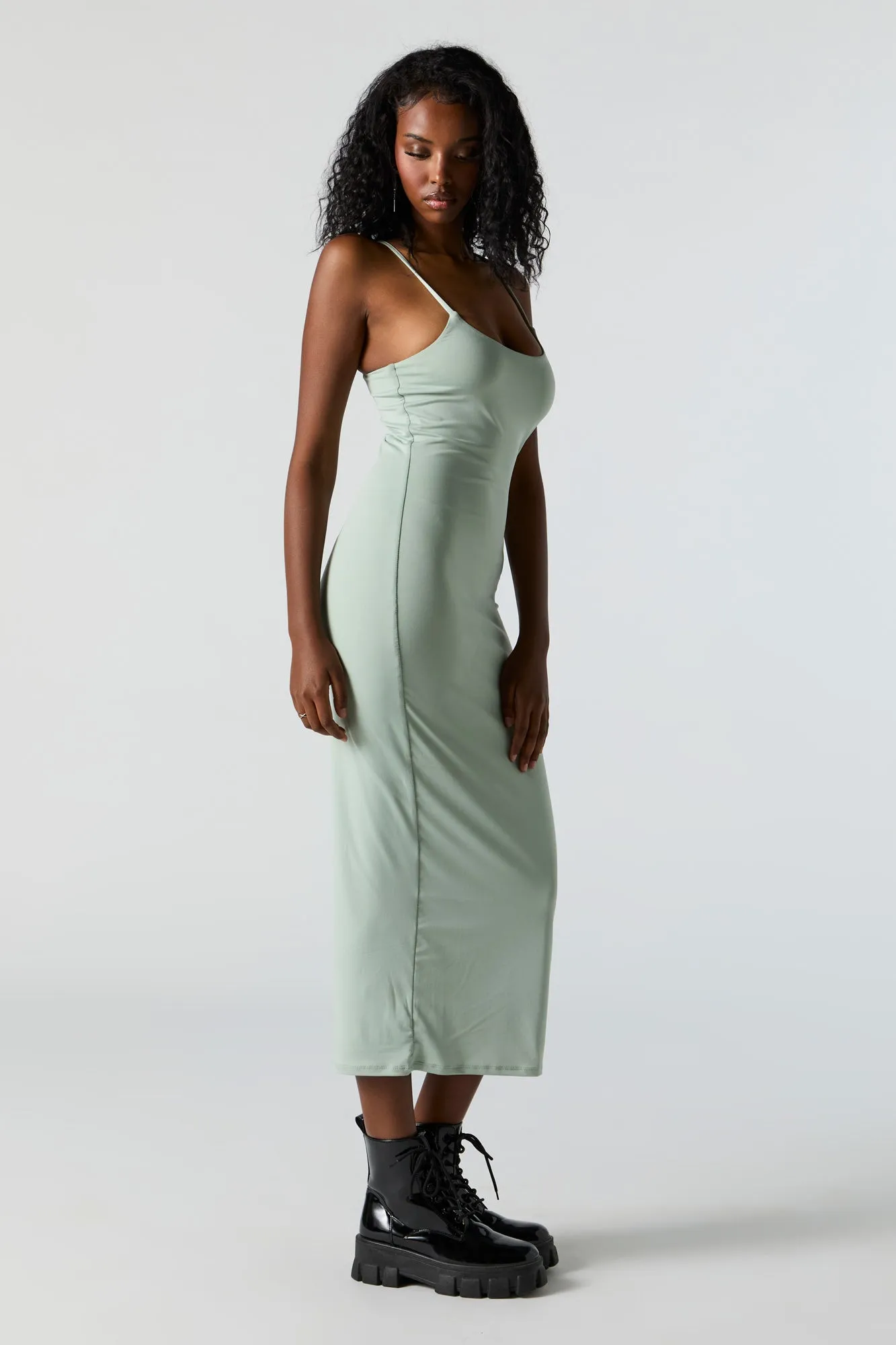 Contour Scoop Neck Bodycon Midi Dress sold by Urban Planet