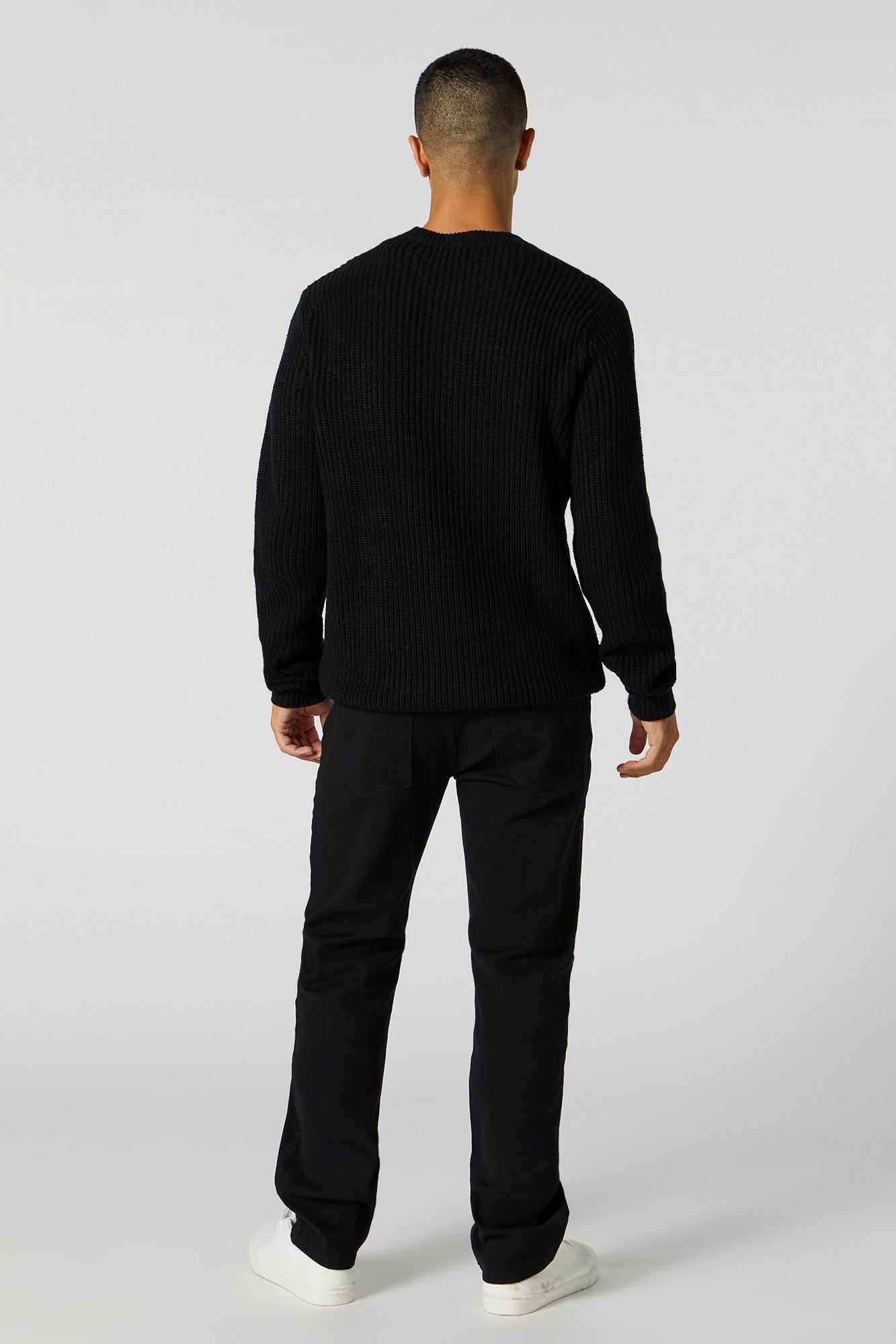 Black Wash Bull Denim Straight Leg Jean sold by Urban Planet product image thumbnail 3