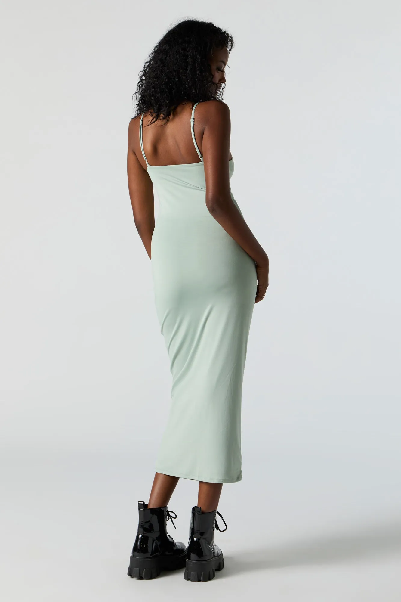 Contour Scoop Neck Bodycon Midi Dress sold by Urban Planet product image thumbnail 2