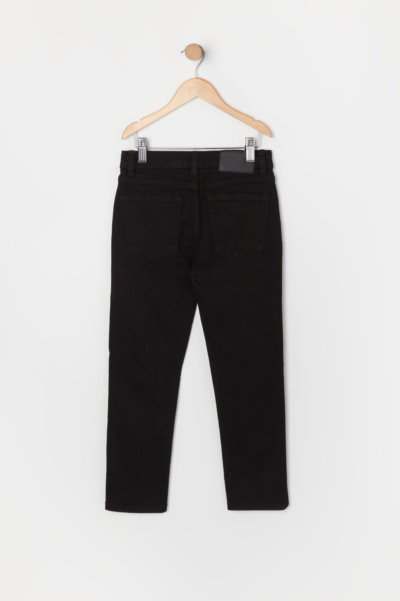 Boys Black Wash Denim Skinny Jean sold by Urban Planet product image thumbnail 2