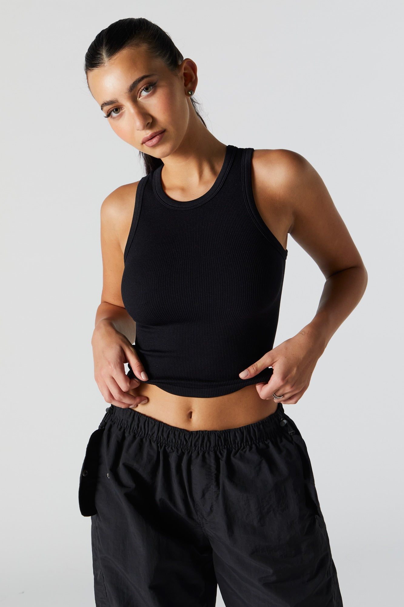 Seamless Ribbed Tank sold by Urban Planet product image thumbnail 5