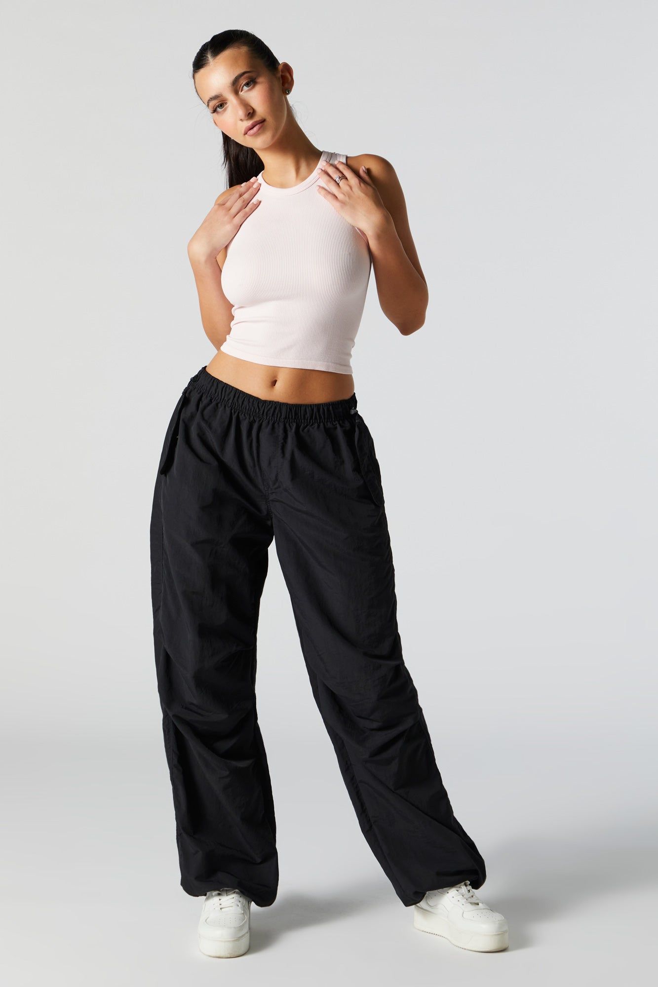 Seamless Ribbed Tank sold by Urban Planet product image thumbnail 4