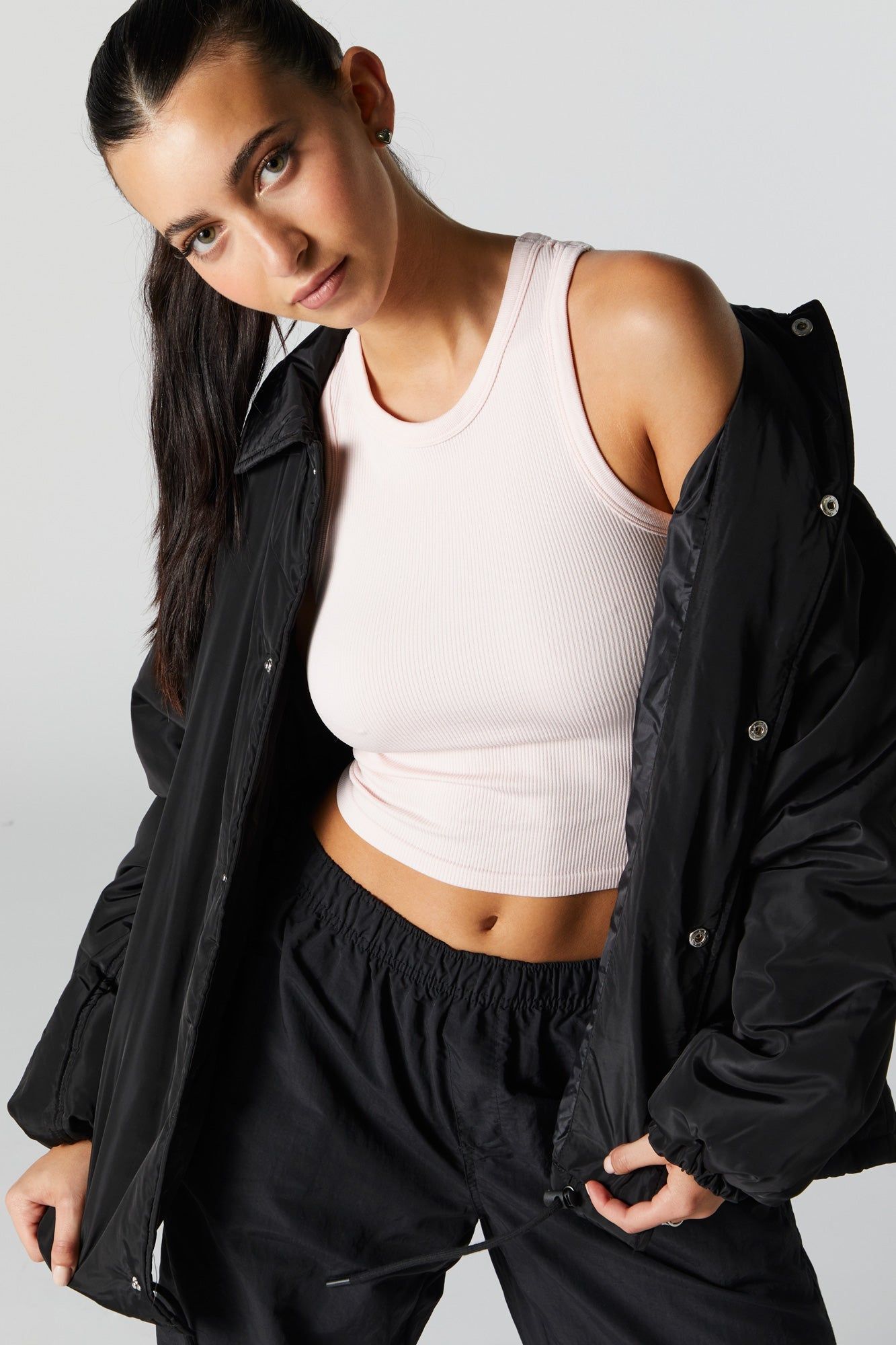 Seamless Ribbed Tank sold by Urban Planet