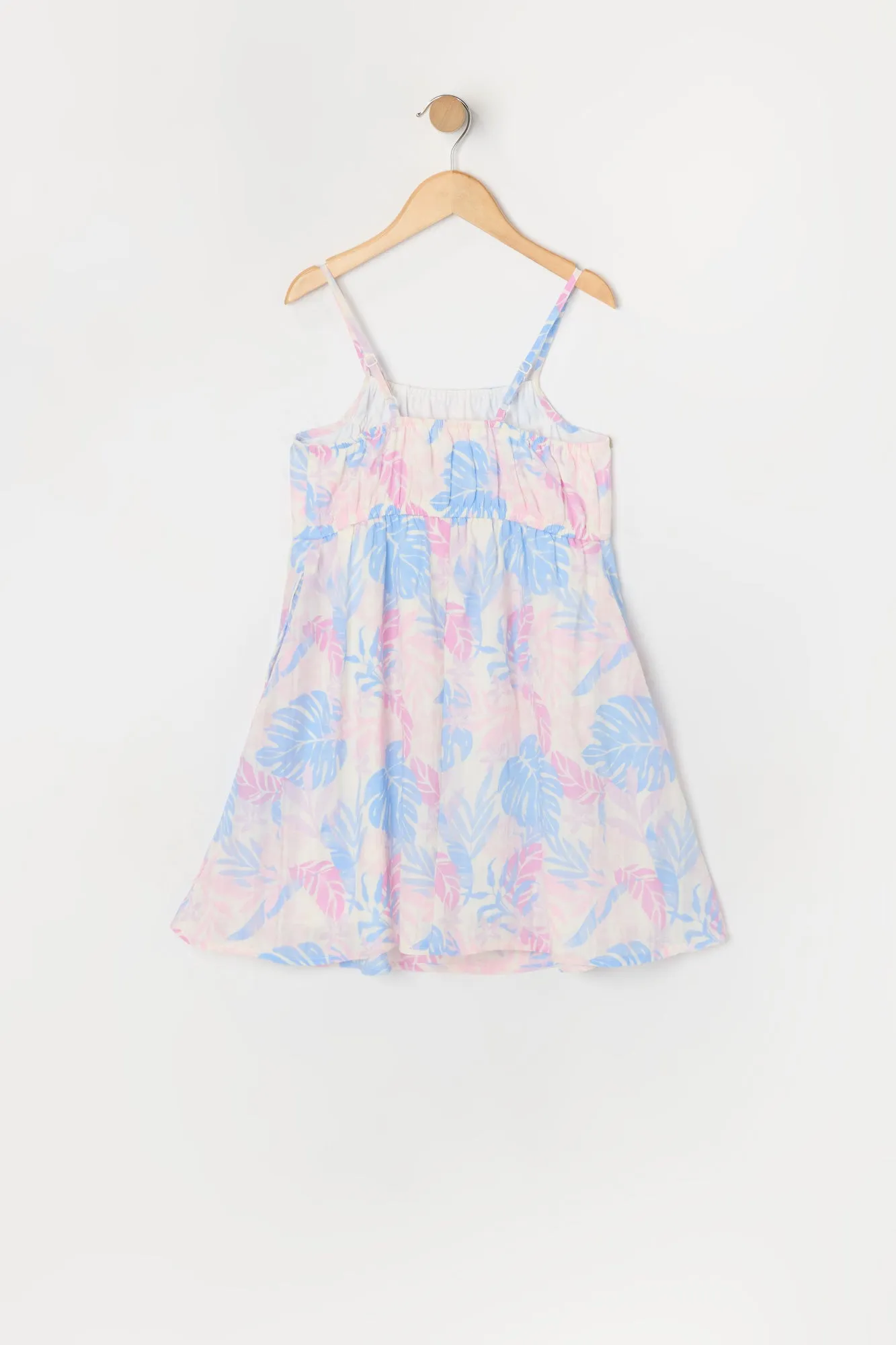 Girls Tropical Print Cami Dress sold by Urban Planet product image thumbnail 4