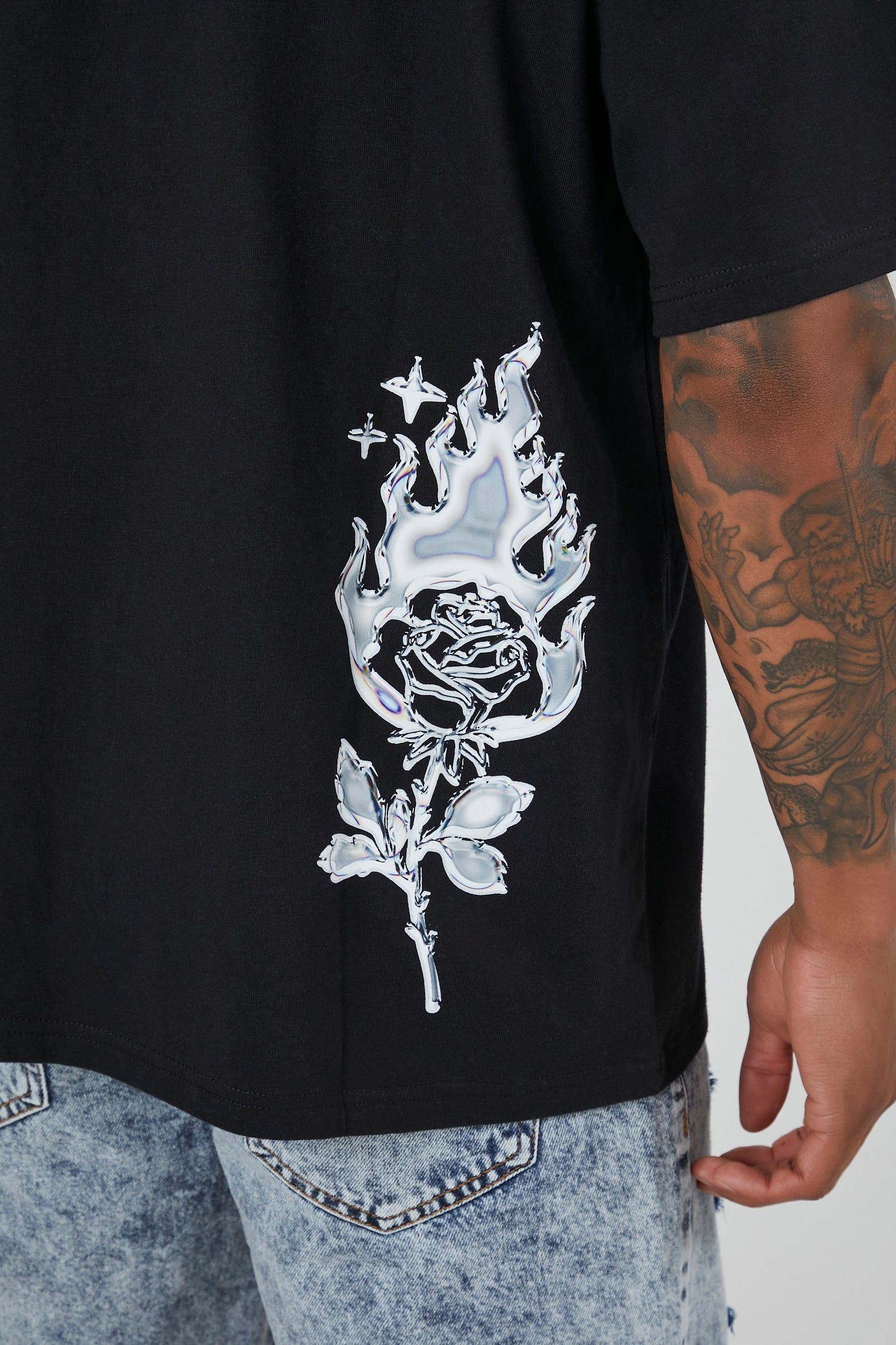T-shirt à imprimé Starry Night sold by Urban Planet product image thumbnail 5