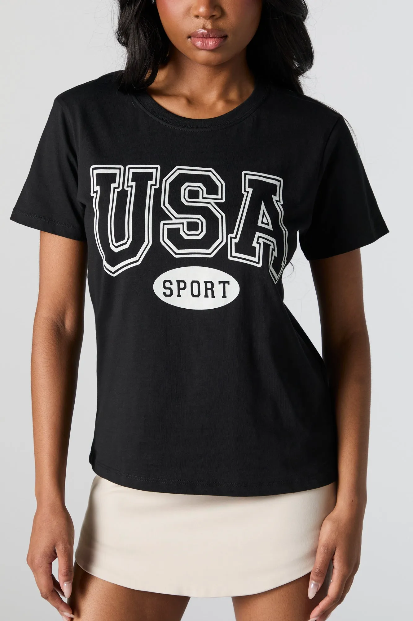 USA Sport Graphic Oversized T-Shirt sold by Urban Planet product image thumbnail 3
