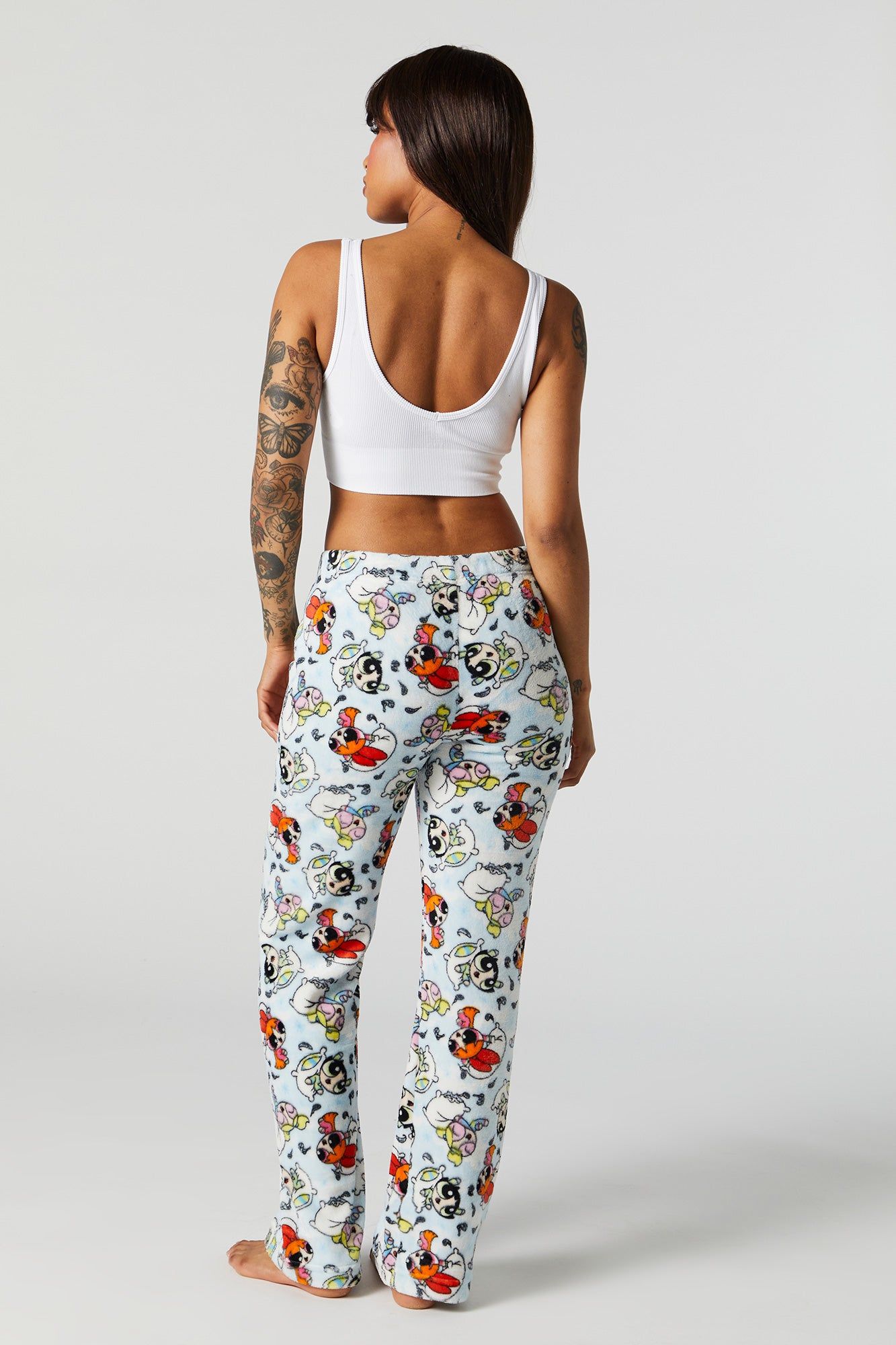 Plush Powerpuff Girls Pajama Pant sold by Urban Planet product image thumbnail 3