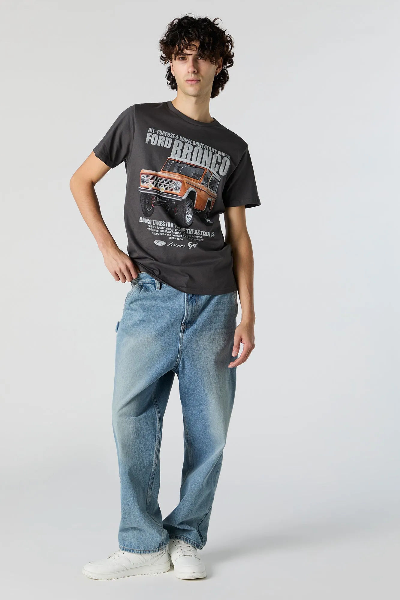 Ford Bronco Graphic T-Shirt sold by Urban Planet product image thumbnail 3