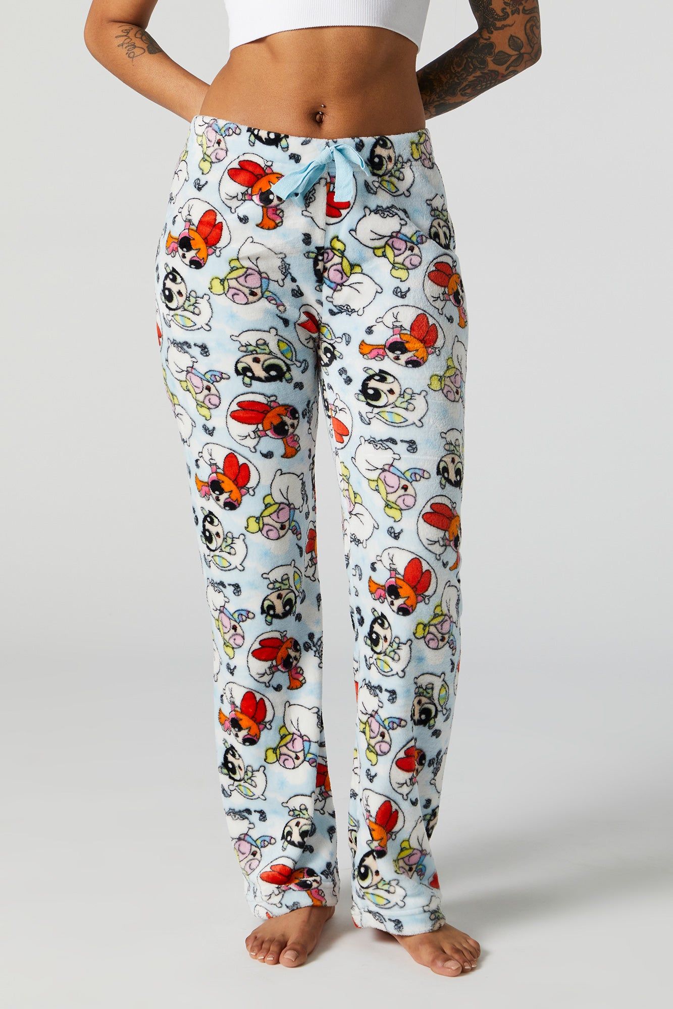 Plush Powerpuff Girls Pajama Pant sold by Urban Planet product image thumbnail 2