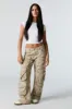Pantalon cargo à jambe droite avec 6 poches sold by Urban Planet