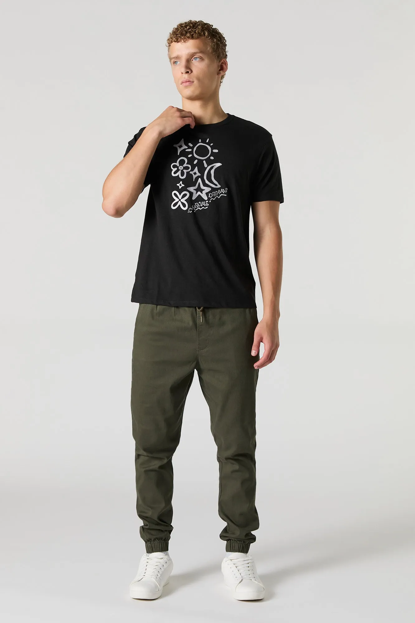 T-shirt à imprimé Chrome Dreams sold by Urban Planet product image thumbnail 3