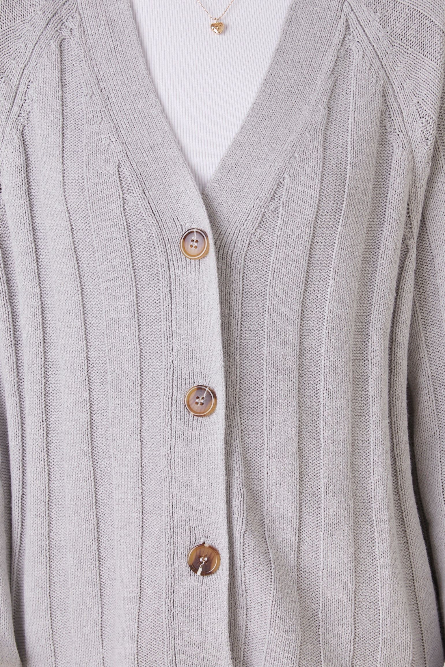 Knit Button-Up Cardigan sold by Urban Planet product image thumbnail 4